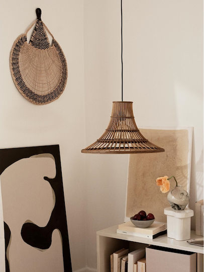 Διακοσμητικό Τοίχου Φυσικό Μαύρο Brooste Copenchagen Seagrass W2 X L58 X H68 Cm 14600314