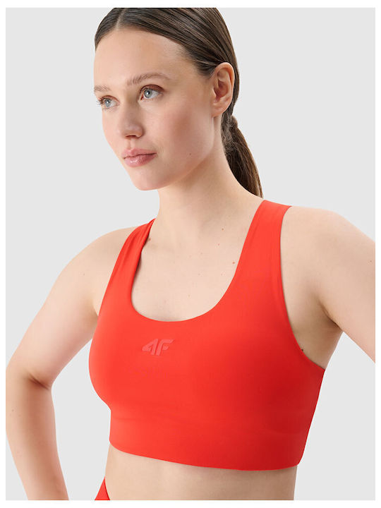 Women's Sports Bra without Padding Red