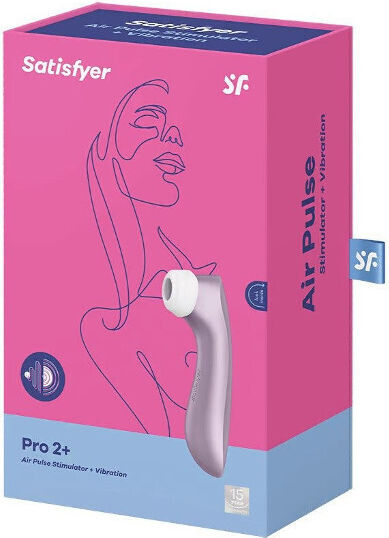 Satisfyer Pro 2 Plus Δόνηση Λιλά 16εκ
