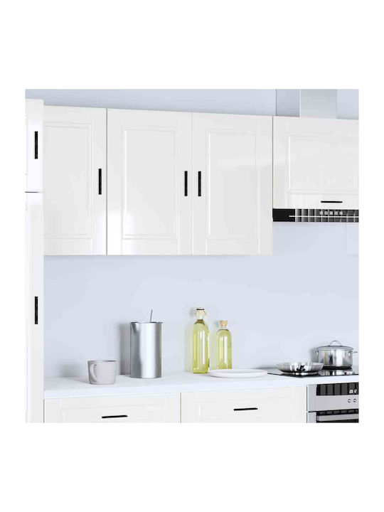 Vidaxl Kitchen Wall Cabinet Porto High Gloss White