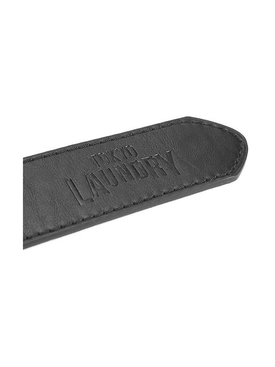 Tokyo Laundry Men's Artificial Leather Belt Black