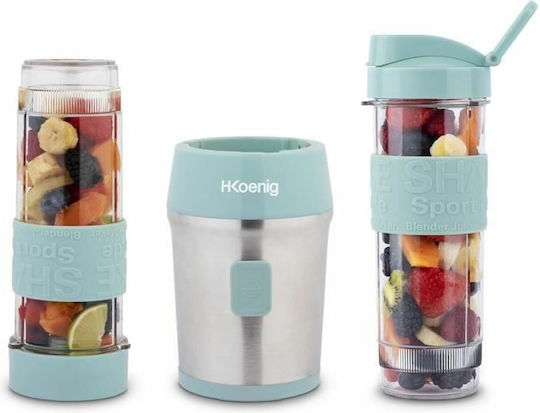 HKoenig SMOO Blender Cu Cană Din Plastic 570 ml 300W Albastră