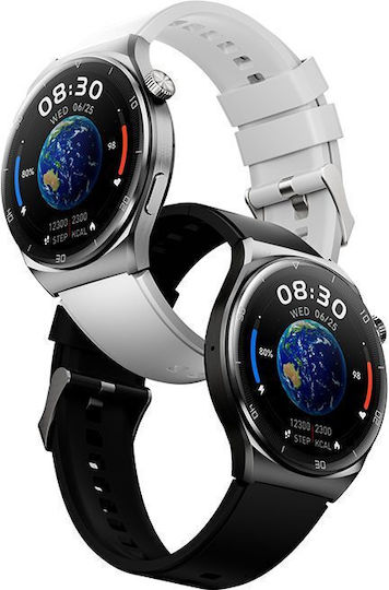 QCY GT S3 Smartwatch with Heart Rate Monitor (Gray)