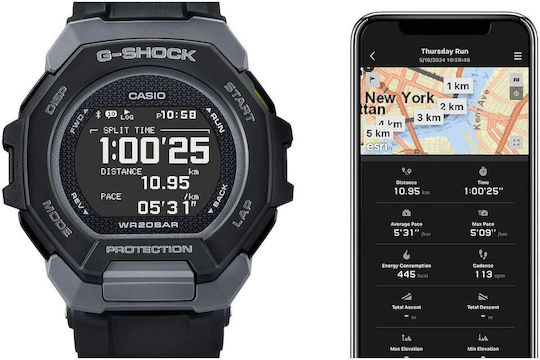 Casio G-Shock GBD-300-1 Smartwatch (Black)