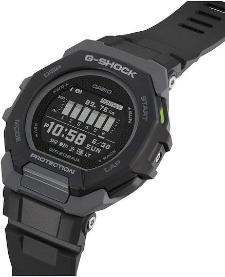Casio G-Shock GBD-300-1 49mm Smartwatch (Μαύρο)