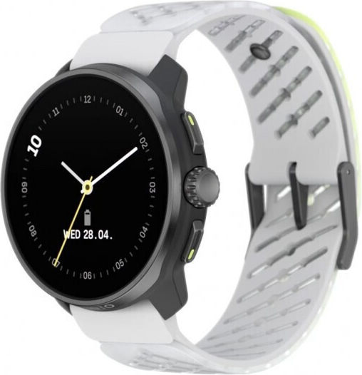 Suunto Race S Titanium 45mm Waterproof Smartwatch with Heart Rate Monitor (Canary)
