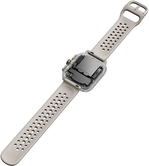 Amazfit Cheetah (Square) 45mm Waterproof Smartwatch with Heart Rate Monitor (Winner Champagne)