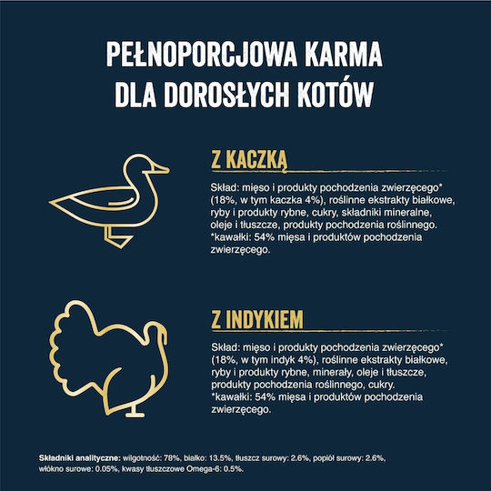 Felix Hrana Pentru Pisici Adulte În Pliculeț Cu Curcan Și Rață 4x80gr