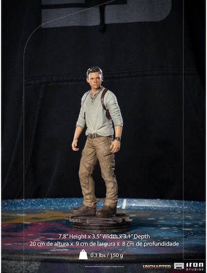 Iron Studios Uncharted: Nathan Drake Movie Φιγούρα ύψους 20εκ. σε Κλίμακα 1:10
