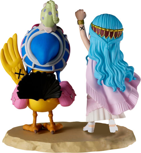 One Piece World Collectable Log Series Nefeltari Vivi & Karoo Figure 7cm 4983164895599