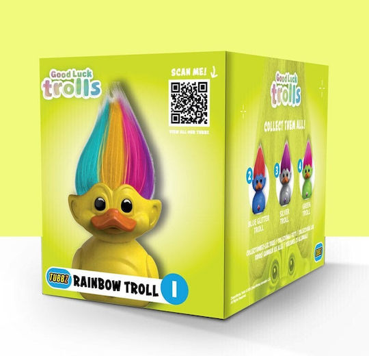 Numskull Trolls Boxed Tubbz - Rainbow Troll Rubber Duck 10εκ.