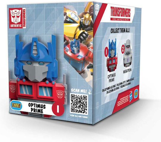 Transformers Βoxed Tubbz Optimus Prime Φιγούρα Παπάκι Μπάνιου 5cm