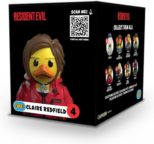 Resident Evil Tubbz Pvc Figure Claire Redfield Boxed Edition 10 Cm