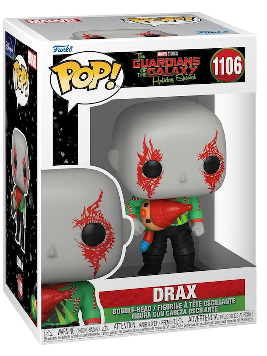 Funko Pop! Bobble-Head Marvel: Guardians of the Galaxy - Drax 1106 Funko Pop! Bobble-Head Marvel: Guardians of the Galaxy - Drax 1106