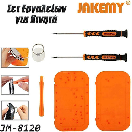 Jakemy JM-8120 Werkzeug demontieren für Mobiltelefon-Reparaturwerkzeuge JM-8120