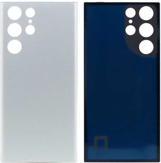 Replacement Back Cover White for Galaxy S22 Ultra 5G