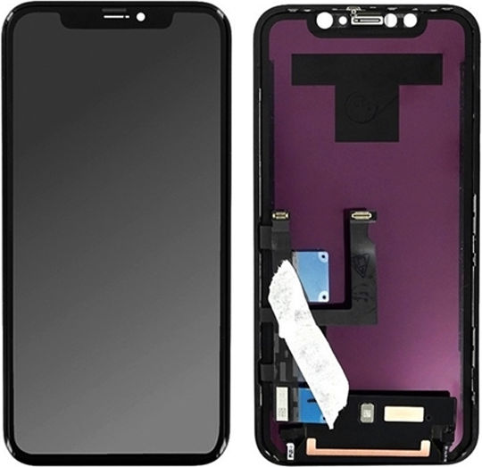 Οθόνη mit Touch-Mechanismus für iPhone XR (Schwarz)