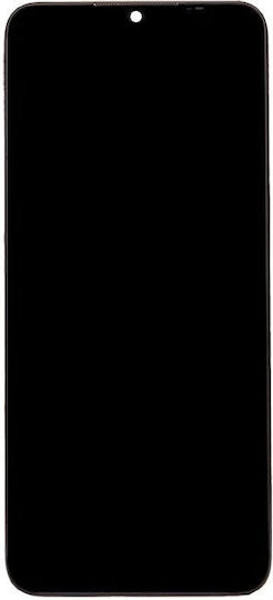Οθόνη LCD mit Touch-Mechanismus und Rahmen für Poco C40 (Schwarz)