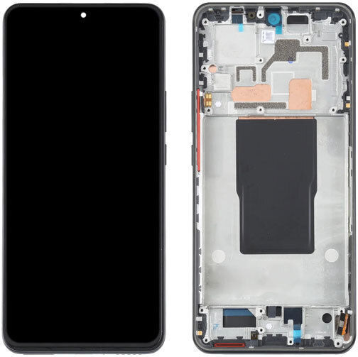 Οθόνη OLED με Μηχανισμό Αφής και Πλαίσιο για Xiaomi 12T/12T Pro (Μαύρο)