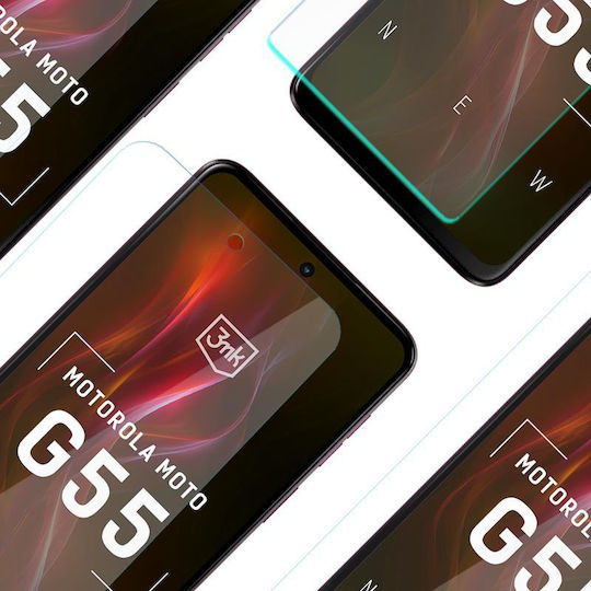 3MK Silky Matt Pro Mat Screen Protector (Motorola Moto G55 5G)