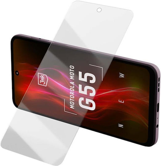 3MK Arc+ 0.17mm Screen Protector (Motorola Moto G55 5G, 3mk)