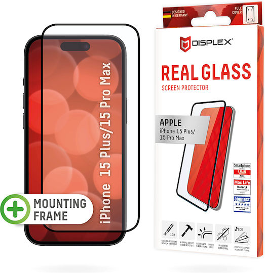 Displex Full Face Tempered Glass Negru (iPhone 16 Pro Max)