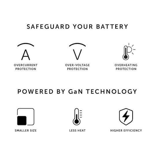 Native Union Зарядно без кабел GaN с USB-C порт 30W Power Delivery Бял (05CHA0158)