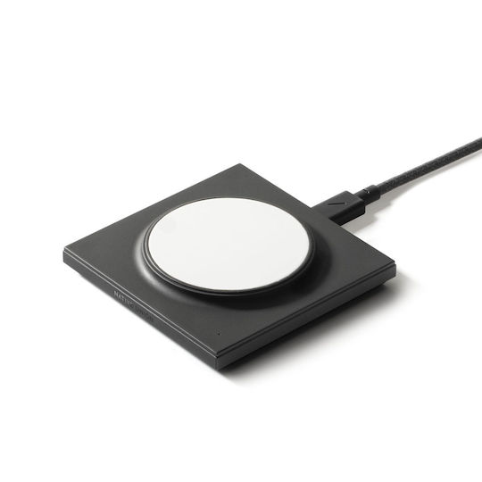 Native Union Ασύρματος Φορτιστής (Qi Pad) 15W Μαύρος (Drop Magnetic)