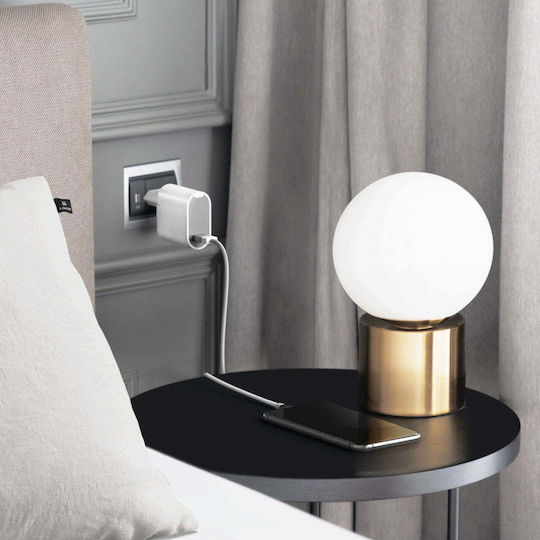 Vonmählen Φορτιστής Χωρίς Καλώδιο με Θύρα USB-A 18W Quick Charge 3.0 Λευκός (Unity)