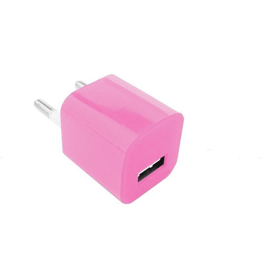 Φορτιστής Χωρίς Καλώδιο με Θύρα USB-A Κόκκινος (HQM-10)