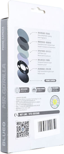 Blueo 5d Mr Monkey Armor Camera Protection Tempered Glass for the Galaxy S24+
