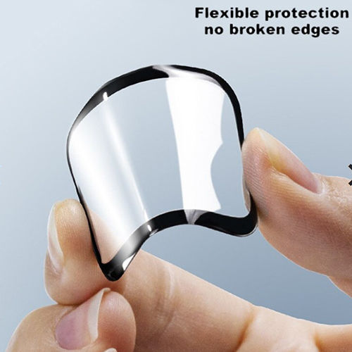 Acrylic Full Glue Full Face Tempered Glass για το Apple Watch 40mm 1τμχ Μαύρο