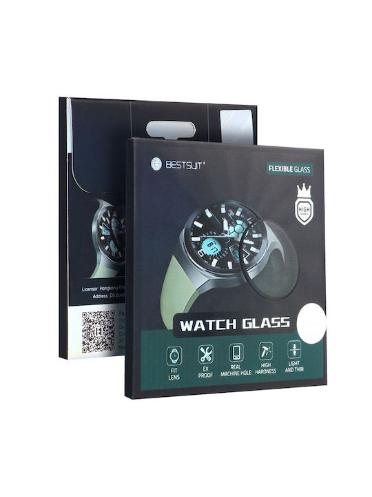 Bestsuit Flexible Tempered Glass for the Huawei Watch GT 1pcs FNGGT246