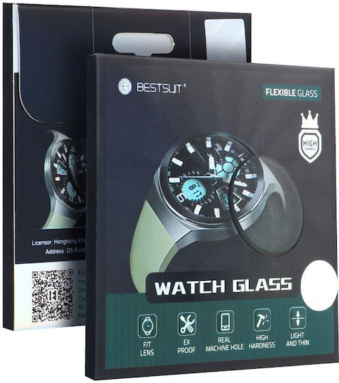 Bestsuit Flexible Hybrid Tempered Glass for the Galaxy Watch 5 Pro 45mm 1pcs