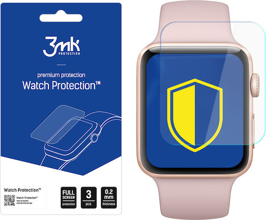 3MK Watch Arc Tempered Glass for the Apple Watch 42mm 3pcs
