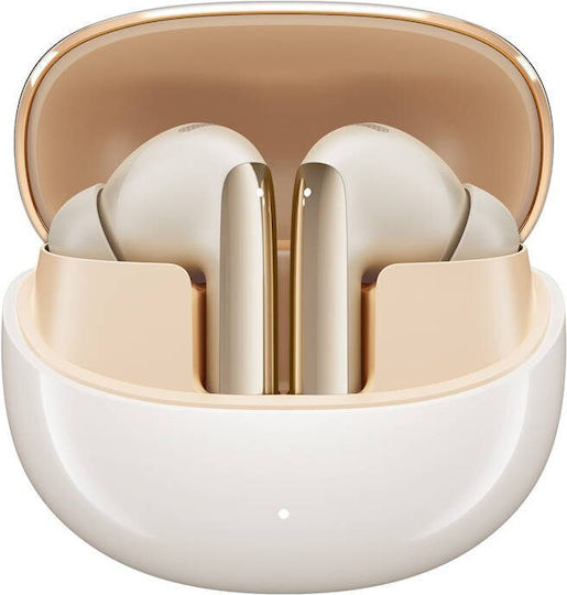 QCY Melobuds Pro HT08 Bluetooth Handsfree Earphones with Sweat Resistance and Charging Case Gold