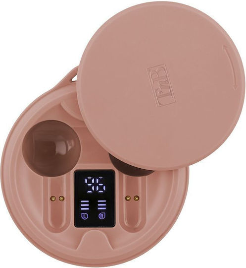 Shiny 2 In-ear Bluetooth Handsfree Earphones with Charging Case Pink