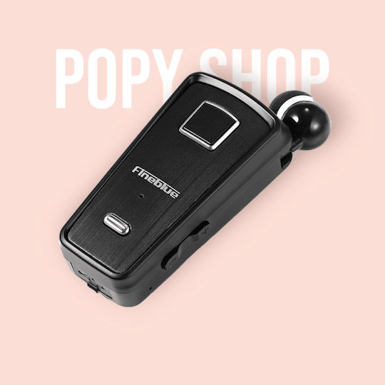 Fineblue F980 In-ear Bluetooth Handsfree Ακουστικά Μαύρα