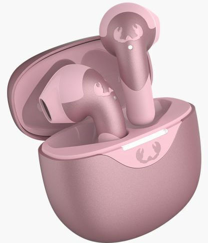 Fresh 'n Rebel Twins Blaze Earbud Bluetooth Handsfree Ακουστικά με Αντοχή στον Ιδρώτα και Θήκη Φόρτισης Ροζ