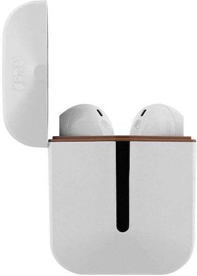 T'nB Zip In-ear Bluetooth Handsfree Ακουστικά με Θήκη Φόρτισης Μαύρα