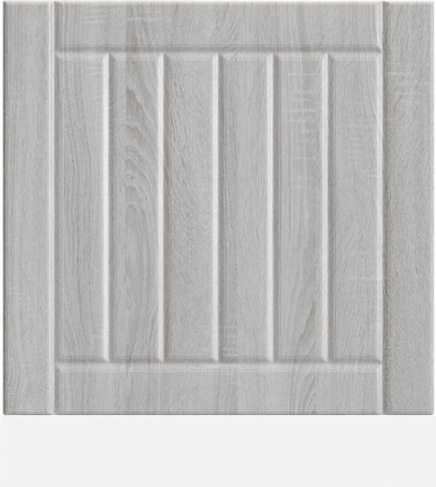 Lucca Dishwasher Panel Grey Sonoma Grey 60 X 1.5 X 67 Cm