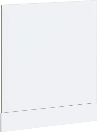 Lucca Dishwasher Panel Grey Sonoma Grey 60 X 1.5 X 67 Cm