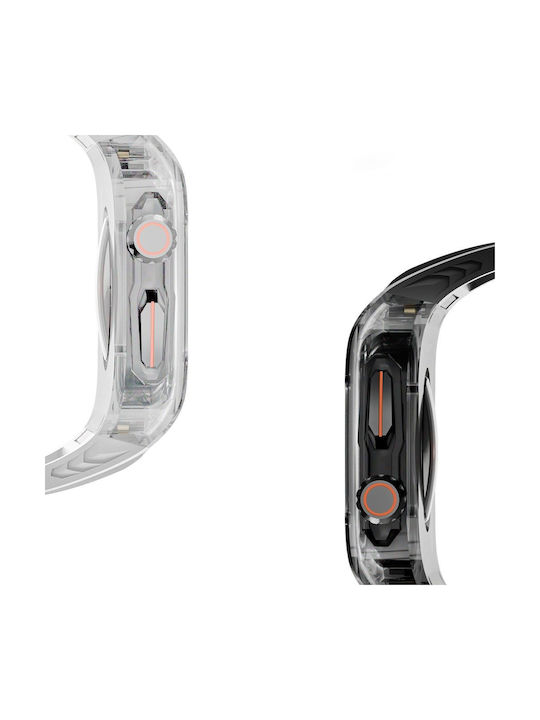 Wiwu Λουράκι Ανοξείδωτο Ατσάλι Μαύρο (Apple Watch 42/44/45mm/Ultra 49mm)