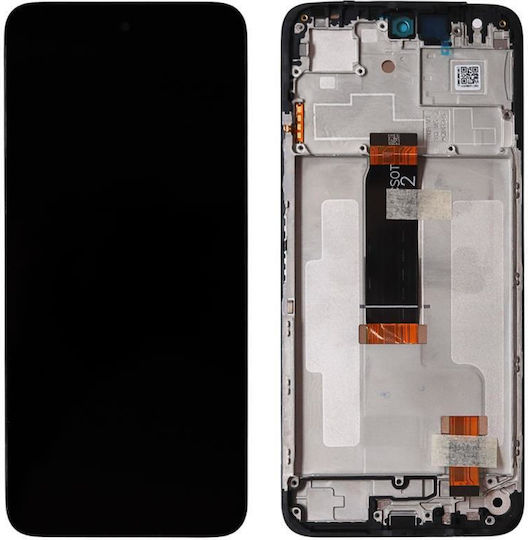 Xiaomi Screen with Touch Mechanism and Frame for Xiaomi Redmi 13 4G/5G (Black)