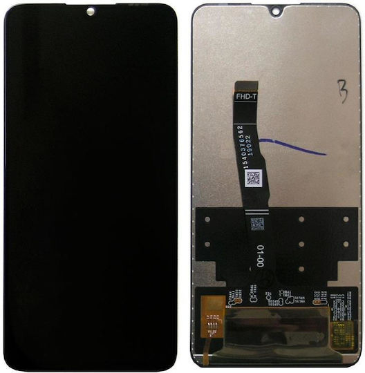 Οθόνη με Μηχανισμό Αφής για Huawei P30 Lite (Μαύρο)
