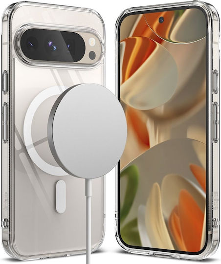 Ringke Fusion Magnetic Back Cover Plastic / Silicon 2mm Transparent (Google Pixel 9 / 9 Pro)