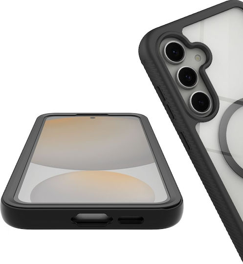 Tech-Protect Defense360 Magsafe Tempered Glass Negru (Galaxy S24 FE)