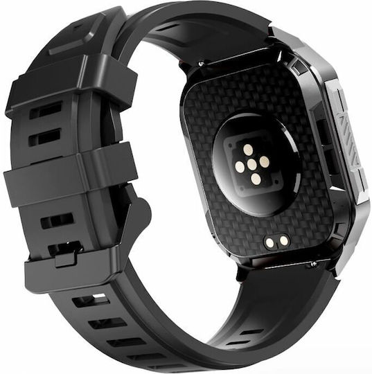 HiFuture FutureFit Ultra 3 Смартчасовник с Пулсомер (Черен)