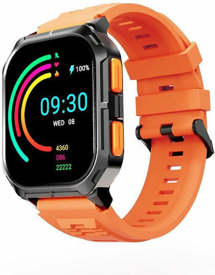 HiFuture FutureFit Ultra 3 Smartwatch (Portocaliu)