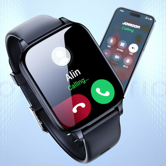 Joyroom JR-FT3 Smartwatch με Παλμογράφο (Dark Gray)